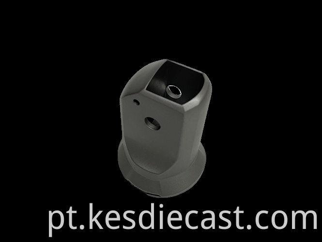 Processing of die casting parts for lamp bases